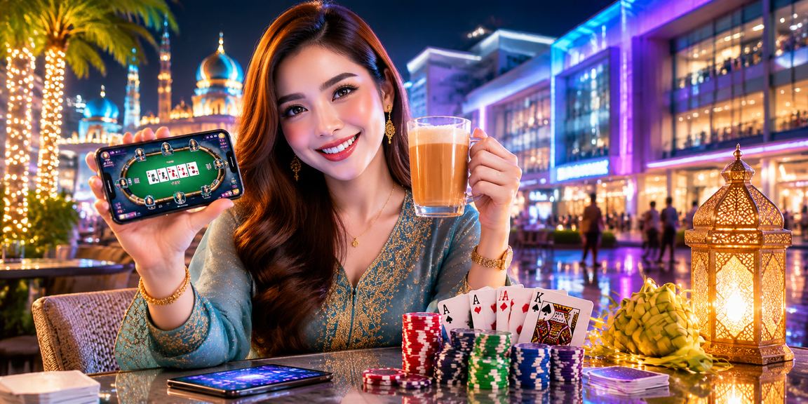 Malay-style Hari Raya poker games in Johor Bahru
